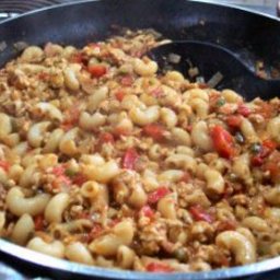 Southwestern Skillet Macaroni and Cheese (7 Pts)
