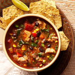 Southwestern Vegetable and Chicken Soup