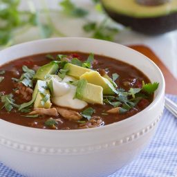 Southwestern Chicken and Rice Soup