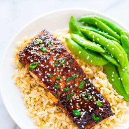 Soy Ginger Salmon {Fast, Healthy Asian Salmon Recipe} – WellPlated.co