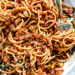 Spaghetti and Meat Sauce Recipe