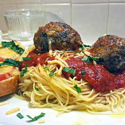 Spaghetti & Fancy Pants Meatballs