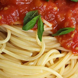 Spaghetti Sauce with Fresh Tomatoes