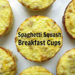 Spaghetti Squash Breakfast Cups