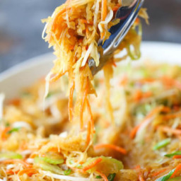 Spaghetti Squash Chow Mein