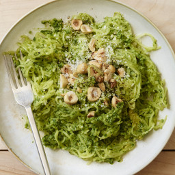 Spaghetti Squash with Kale Pesto