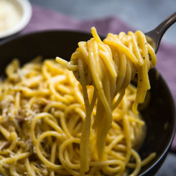 Spaghetti With Carbonara Sauce Recipe