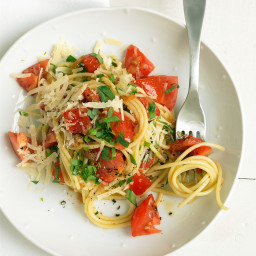 Spaghetti with Tomatoes and Tarragon