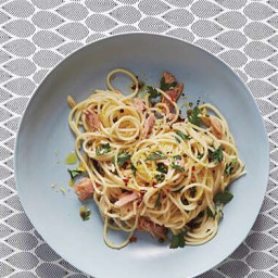 Spaghetti with Tuna and Caper Sauce Recipe