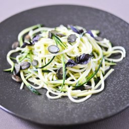 Spaghetti de courgettes en salade Recette