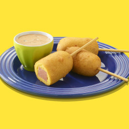 SPAM® Corn Dogs with Barbeque Thousand Island Dressing