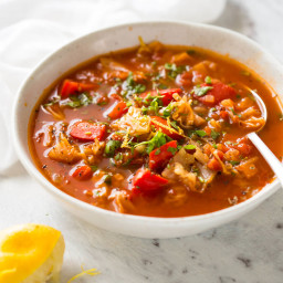 Spanish Healthy Vegetable Soup