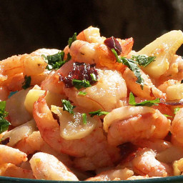 Spanish Pan-Fried Shrimp with Garlic