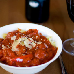 Spanish Pasta With Chorizo and Tomato Sauce Recipe