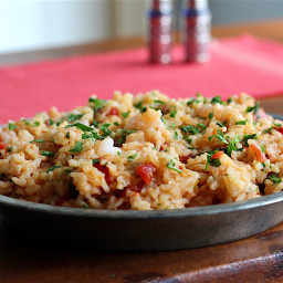 Spanish-Style Shrimp Paella Recipe