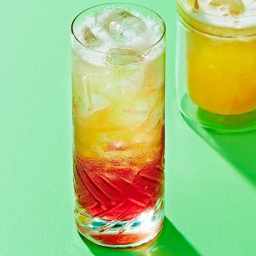 Sparkling Cranberry-Cider Mocktail
