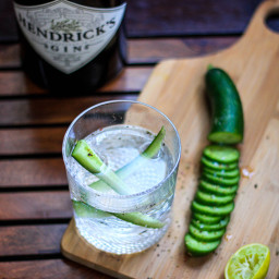 Sparkling Cucumber Chili Gin