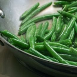 Speed Beans: Sauteed Frozen Green Beans