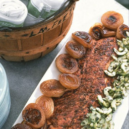 Spice-Rubbed Grilled Salmon