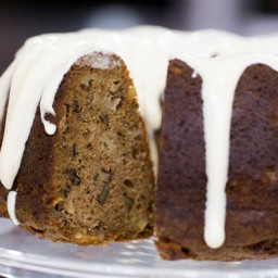 Spiced Apple Walnut Cake with Cream Cheese Icing