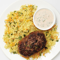 Spiced Beef Patties with Couscous