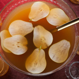Spiced Brandy-Pear Punch