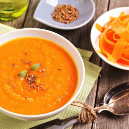 Spiced Carrot and Orange Soup
