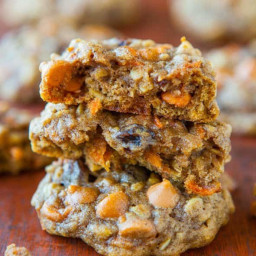 Spiced Carrot Cake Cookies (Soft & Chewy!)