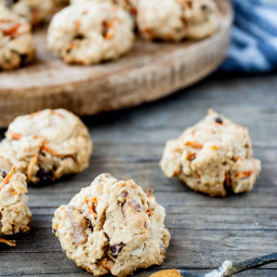 Spiced Carrot Oat Cookies