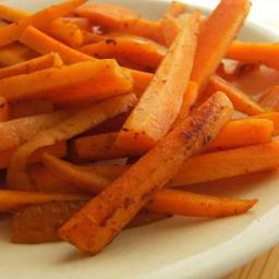 Spiced Carrot Strips