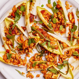 Spiced Chicken and Dates with Endive