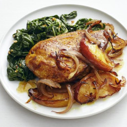 Spiced Chicken with Apples