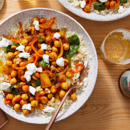 Spiced Chickpea & Vegetable Tagine with Couscous