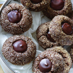 Spiced Chocolate Molasses Buttons