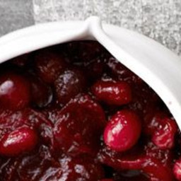 Spiced Cranberry Sauce with Orange and Star Anise