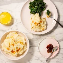 Spiced Mashed Potatoes With Ginger & Ghee