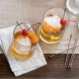 Spiced Rum Old-Fashioned