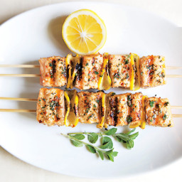 Spiced Salmon Kebabs