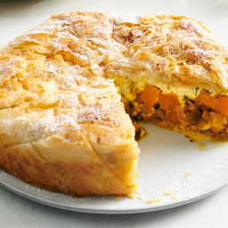 Spiced Squash and Phyllo Pie