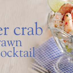 Spiced summer crab and prawn cocktail