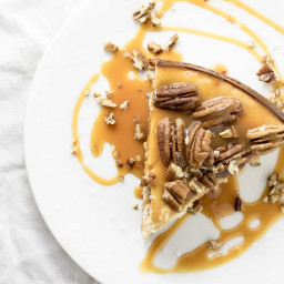 Spiced Whisky Pecan Pie Cheesecake