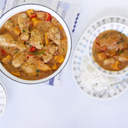 Spicy African chicken stew