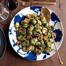 Spicy-and-Garlicky Brussels Sprouts