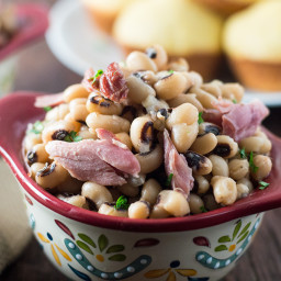 Spicy and Smoky Southern Black Eyed Peas