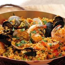 Spicy Andalusian Seafood Paella