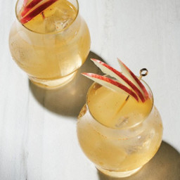 Spicy Apple-Ginger Cocktails