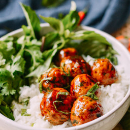 Spicy Asian Meatballs