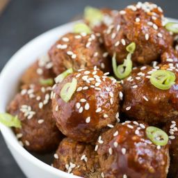 Spicy Asian Vegan Meatballs