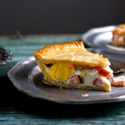 Spicy Bacon-and-Egg Pie