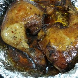 Spicy Baked Chicken Thighs